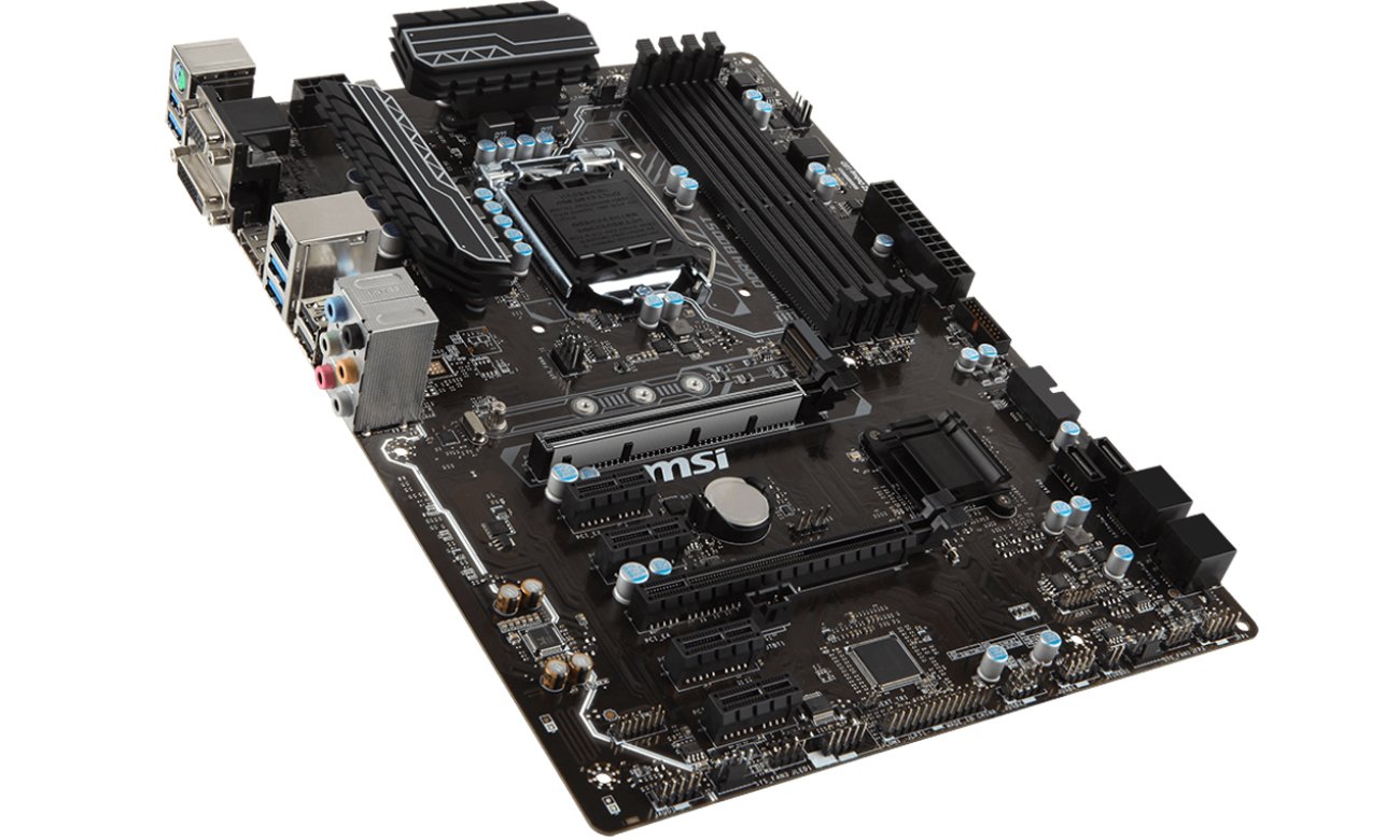 Płyta główna MSI Z270-A PRO Przód bok