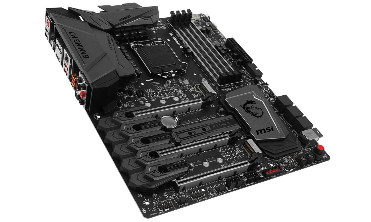 Płyta główna MSI Z270 GAMING M7 Widok z przodu