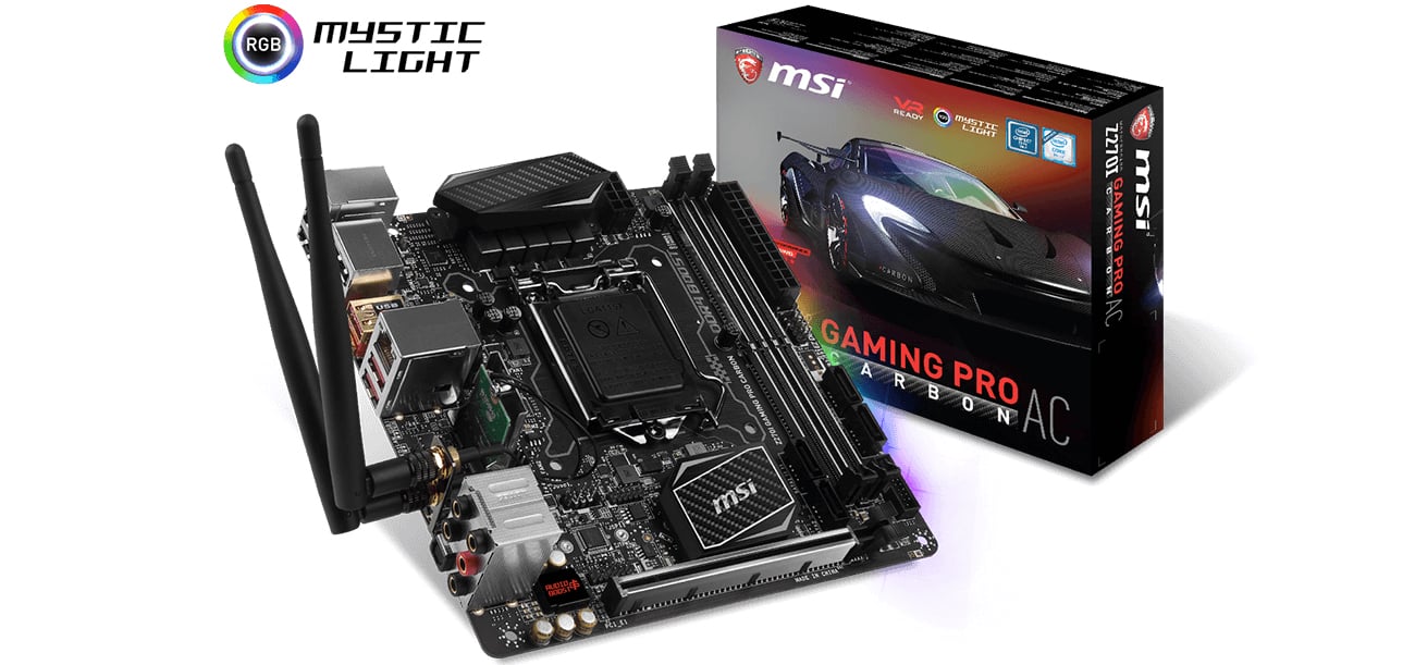 MSI Z270I GAMING PRO CARBON AC