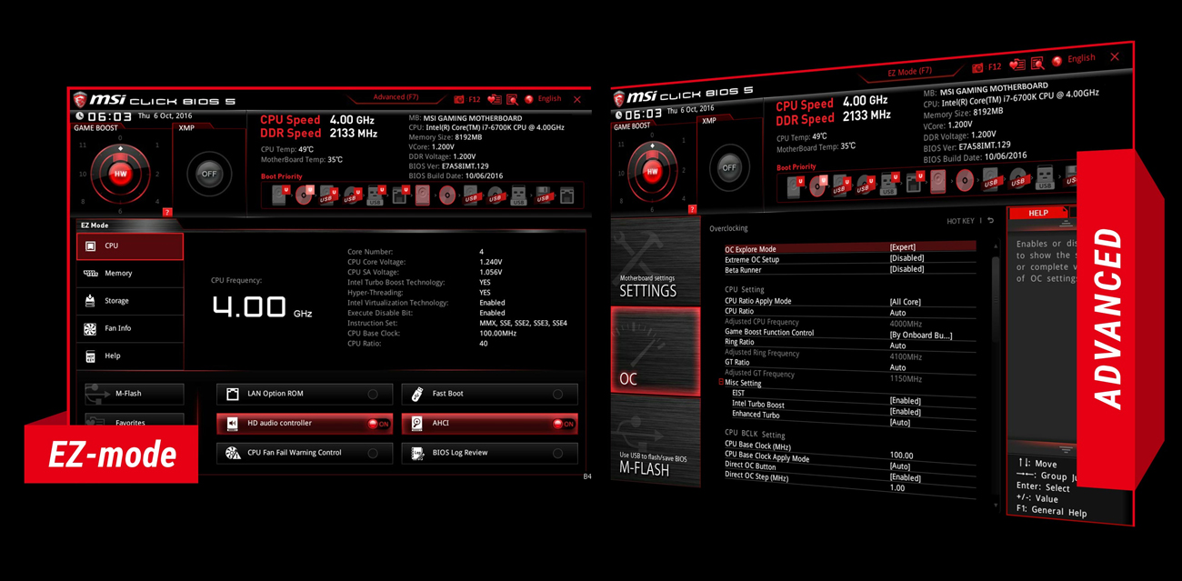 MSI Z270 XPOWER GAMING TITANIUM Click BIOS 5
