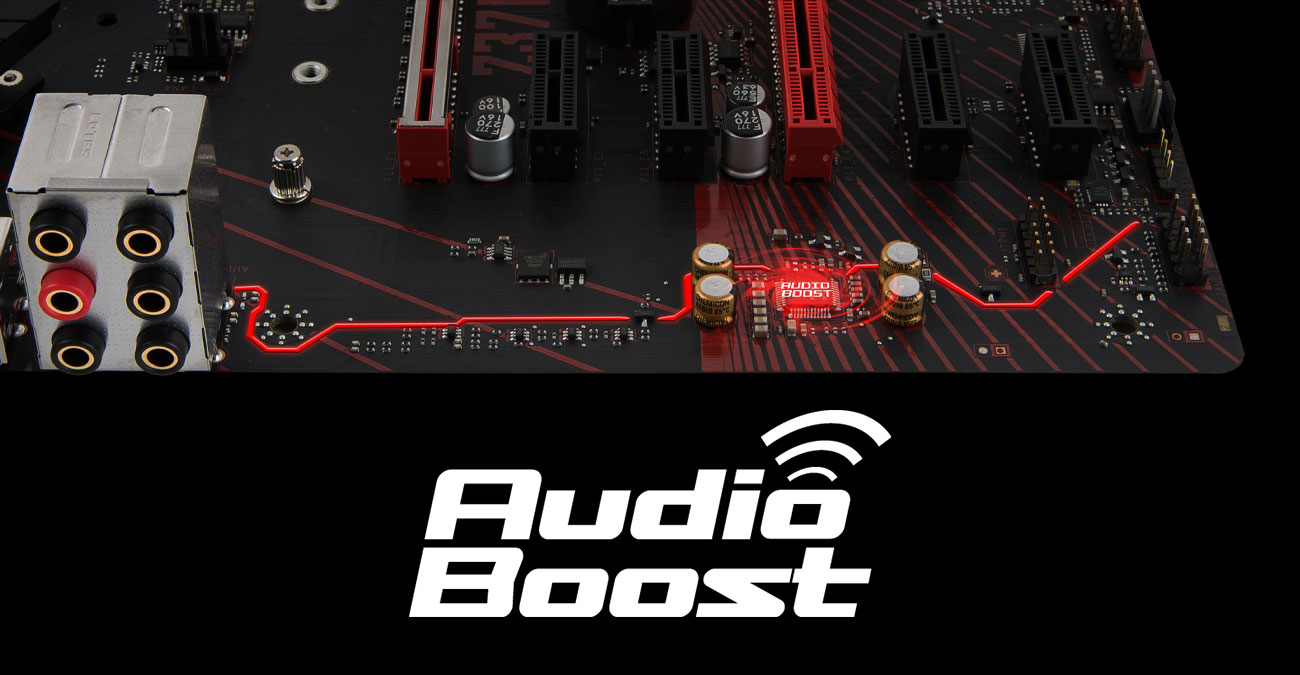 MSI Z370 GAMING PLUS Audio Boost