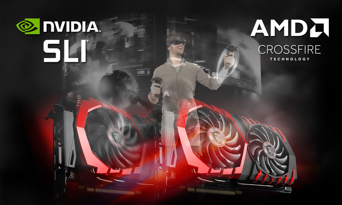 MSI Z370 GAMING PRO CARBON VR Ready NVIDIA SLI AMD CrossFire