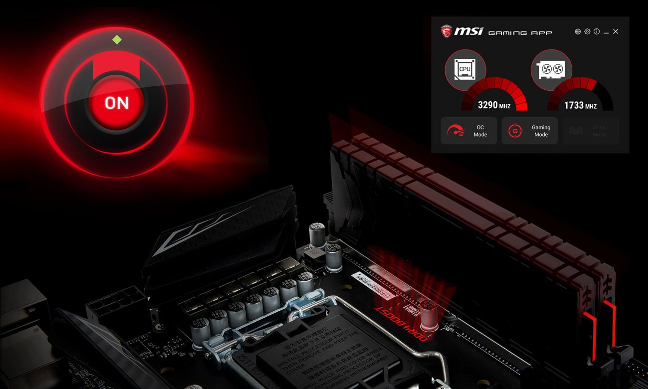 MSI Z370I GAMING PRO CARBON AC Easy XMP Overclocking