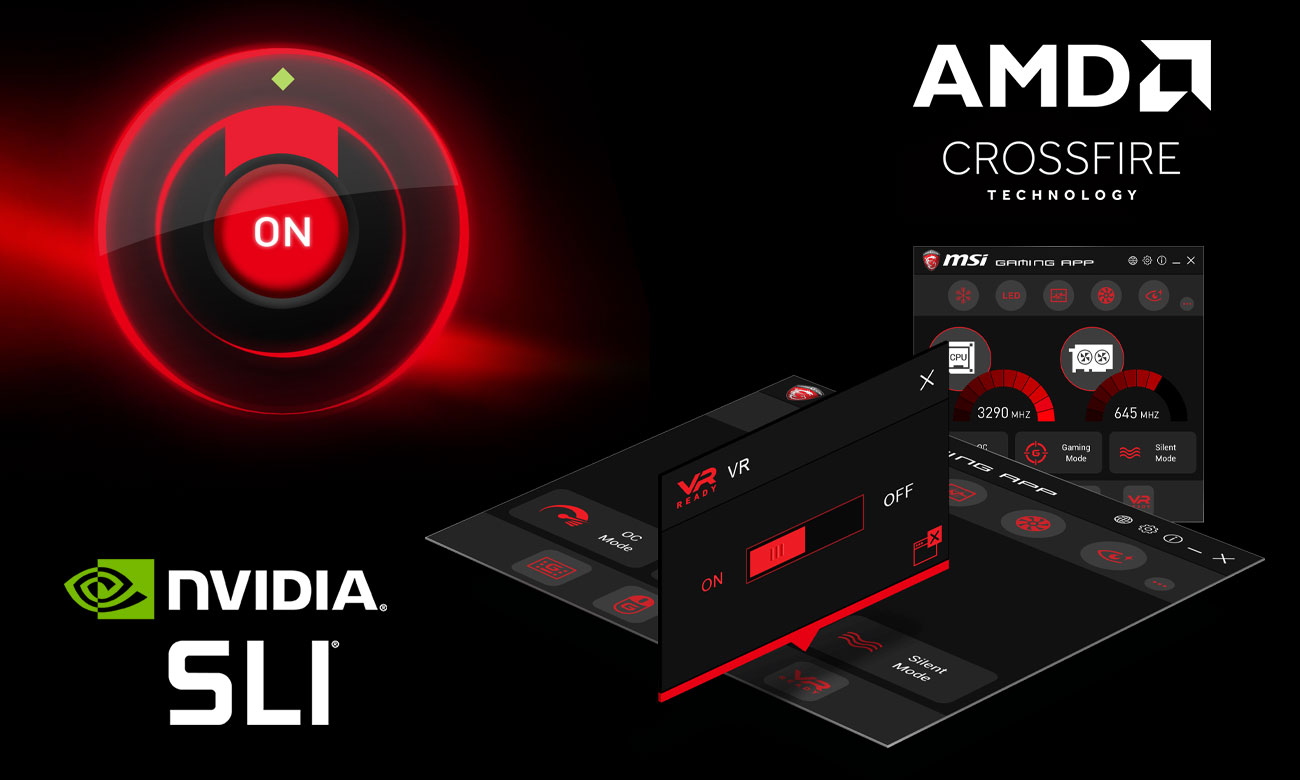 MSI Z370M GAMING PRO AC VR Ready MGi Gaming App NVIDIA SLI AMD CrossFire
