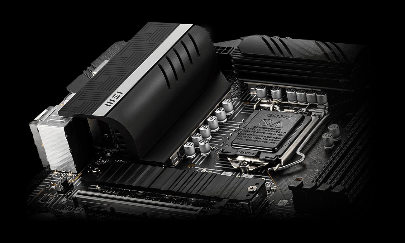 MSI Z590 PRO WIFI - Chłodzenie