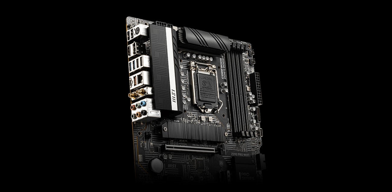 MSI Z590 PRO WIFI - Złącza