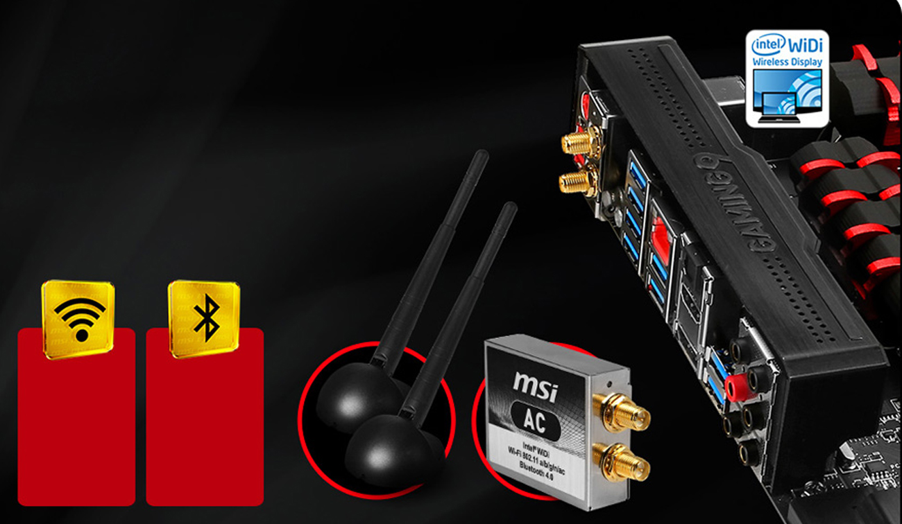 Intel® Wi-Fi AC & Bluetooth
