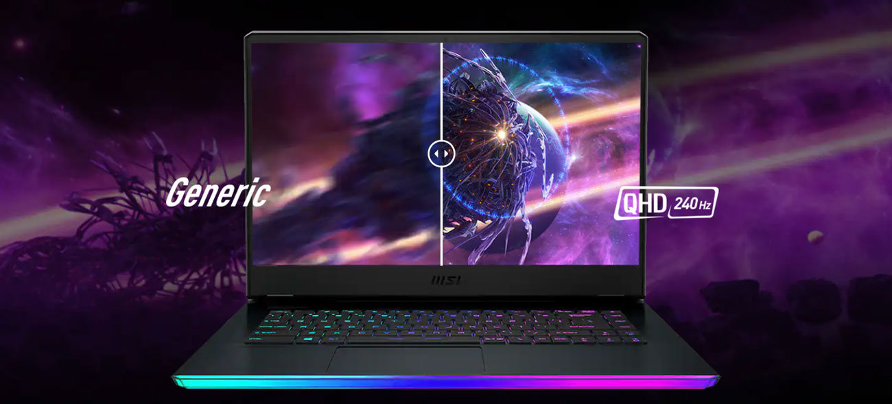 MSI GE66 Raider ekran