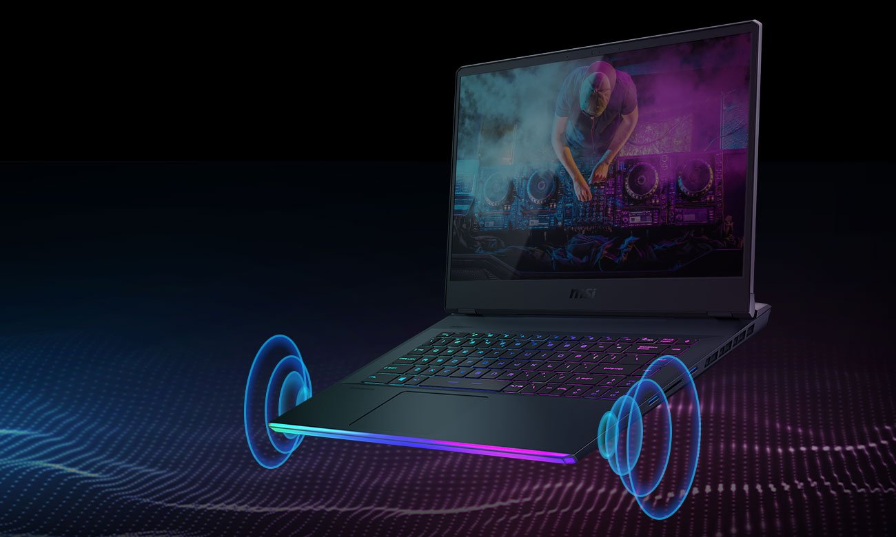 MSI GE66 Raider dźwięk Nahimic 3