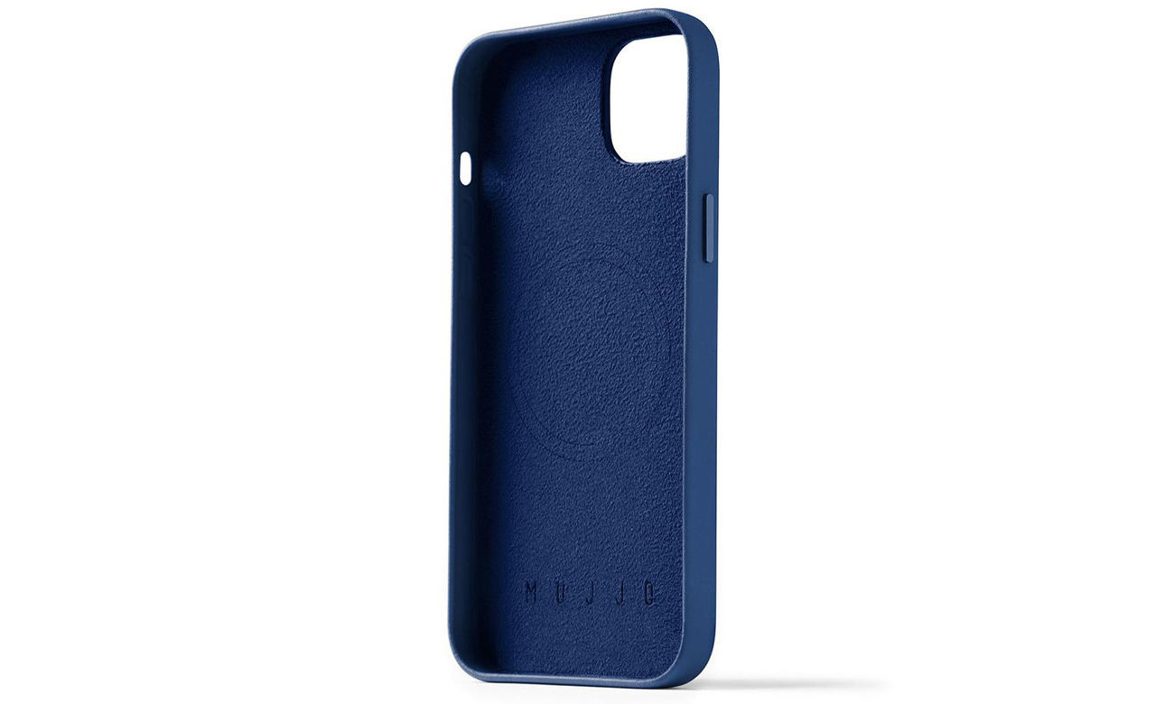 Etui Mujjo FullLeather Case iPhone 14 Plus/15 Plus MagSafe black