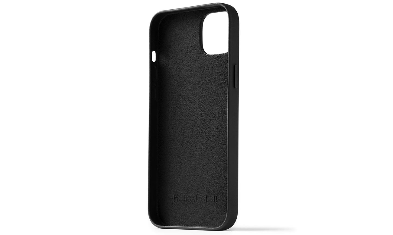 Etui Mujjo FullLeather Case iPhone 14 Plus/15 Plus MagSafe black
