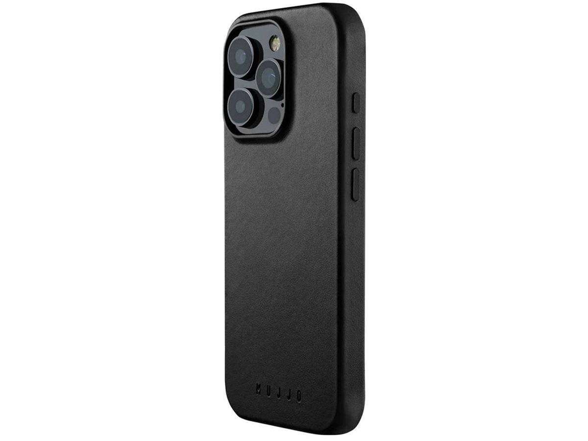 Etui Mujjo Leather Case iPhone 16 Pro Max MagSafe black
