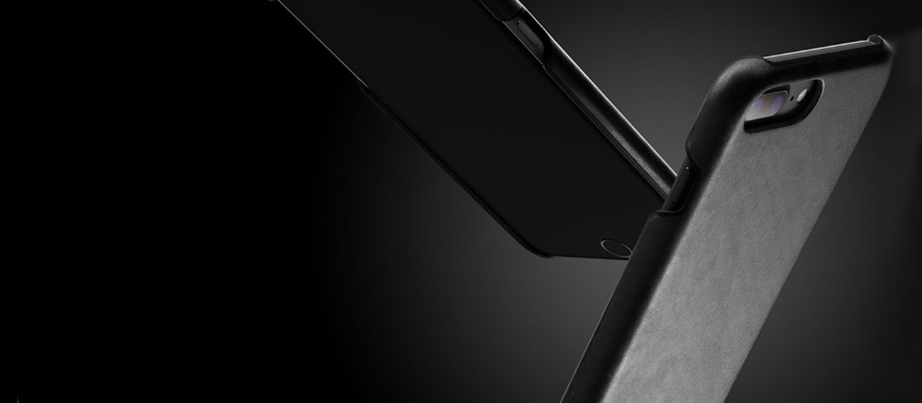 Mujjo Etui Skórzane do iPhone 7 Plus rzemiosło unikalny wygląd