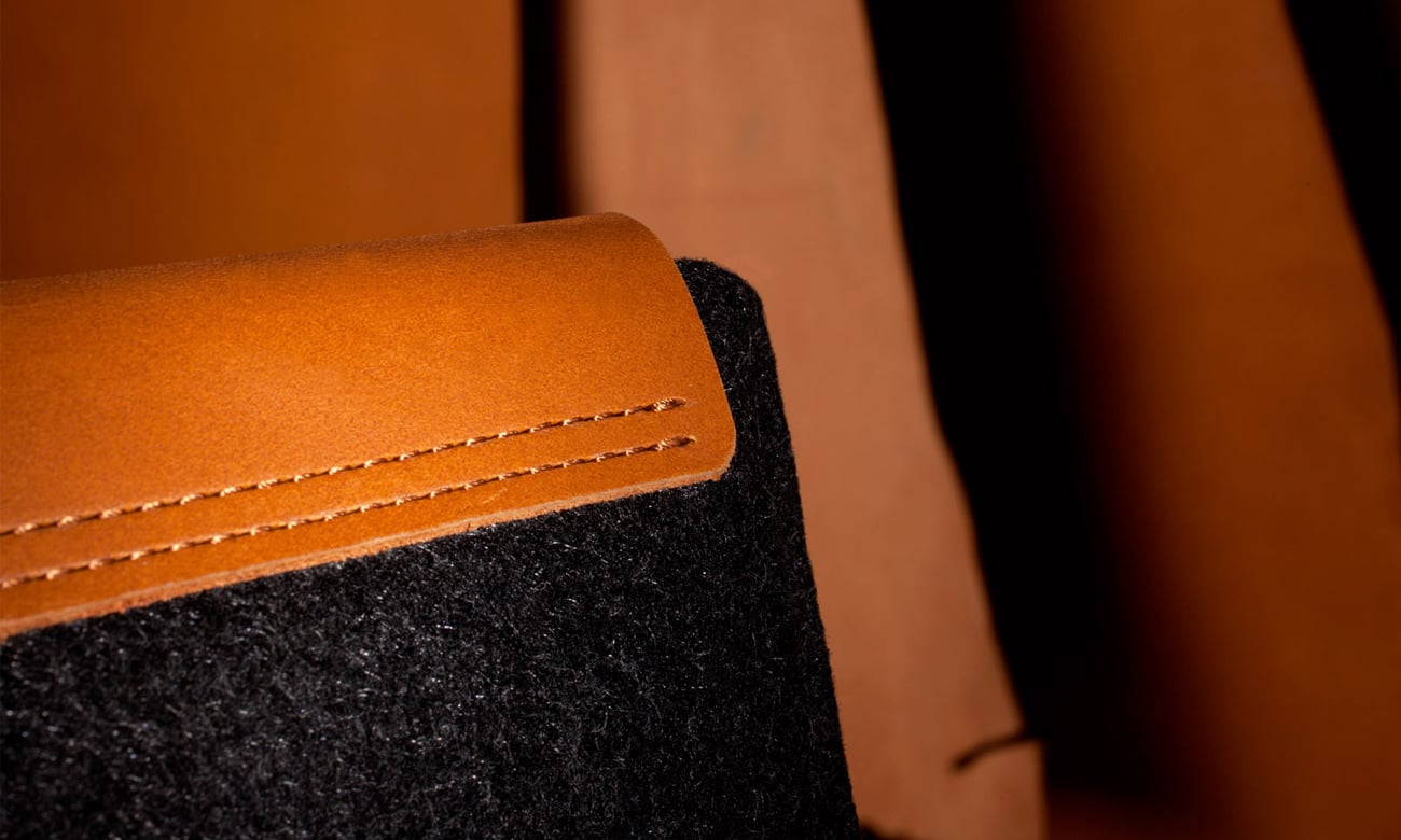 Mujjo Sleeve MacBook Pro Retina skórzane wykończenie
