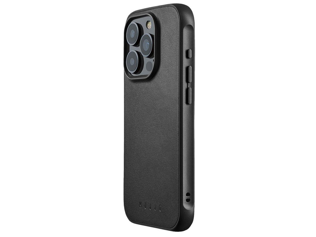 Etui Mujjo Shield Case iPhone 15 Pro Max MagSafe schwarz