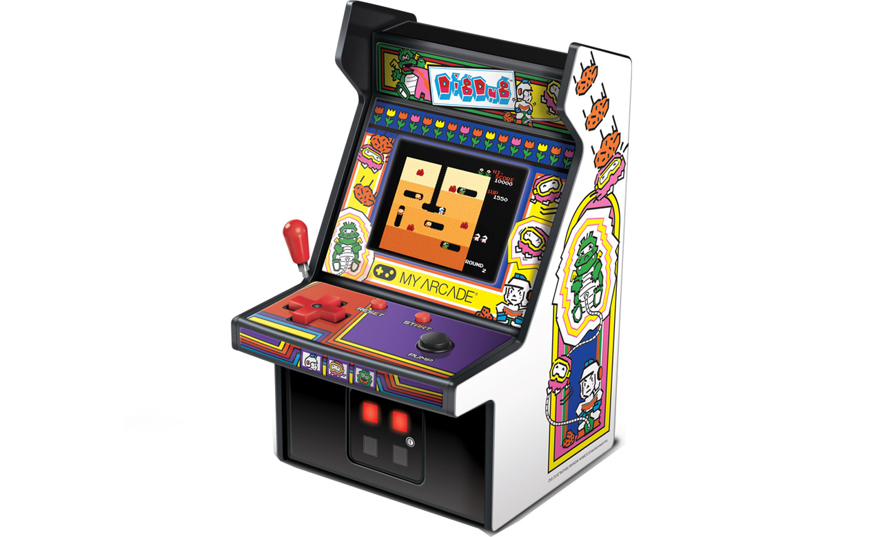 Konsola MyArcade Collectible Retro Dig Dug Micro Player