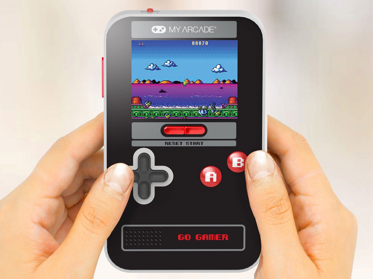 Konsola retro My Arcade Go Gamer Classic - Kolorowy ekran i intuicyjne sterowanie