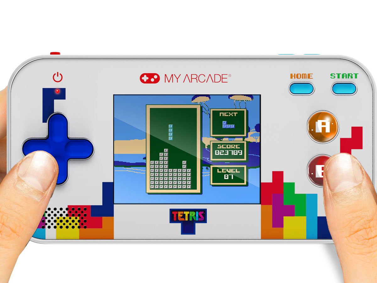 Konsola retro My Arcade Gamer V Classic Tetris - Ekran pełen kolorów i wrażeń