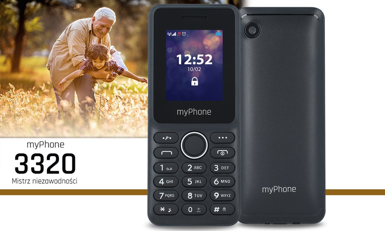myphone 3320 klasyczna funkcjonalność