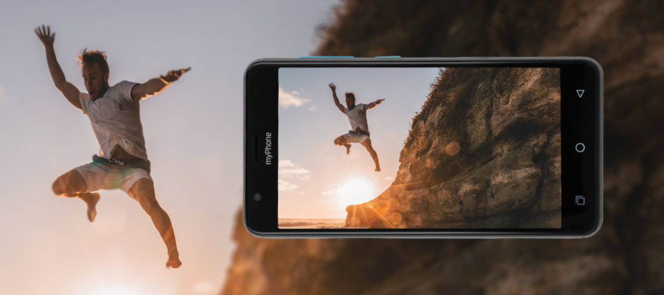 myPhone FUN 8 ekran hd ips