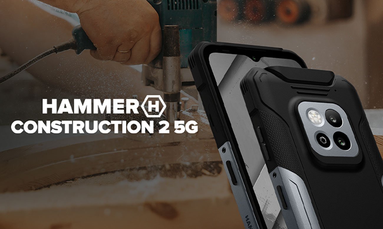myPhone HAMMER Construction 2 5G wyglad