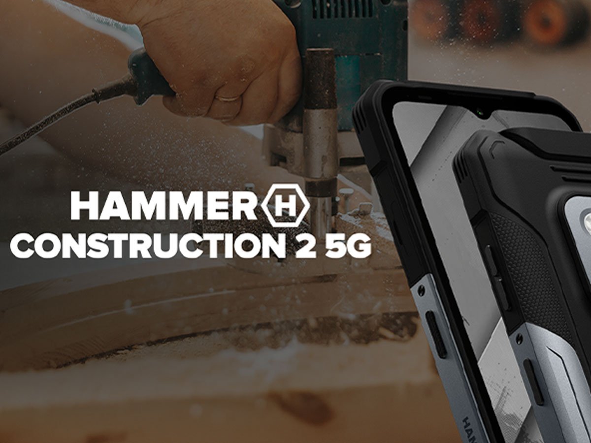 myPhone HAMMER Construction 2 5G wyglad