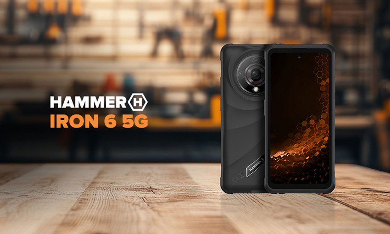 HAMMER IRON 6 5G przód oraz tył obudowy