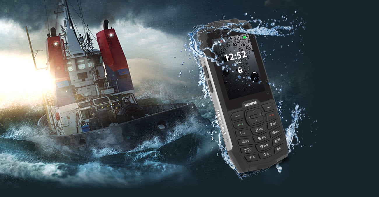 myPhone HAMMER 4+ certyfikat ip68