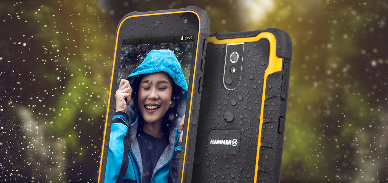 myPhone hammer ACTIVE 2 pyłoszczelnosc wodoodpornosc ip68