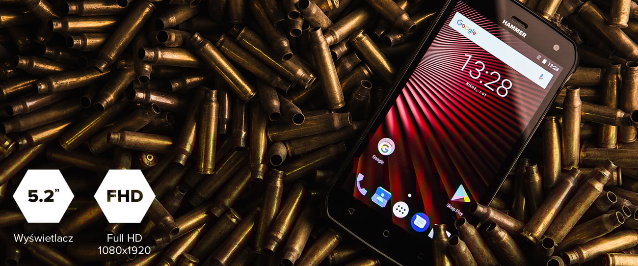 myPhone Hammer Blade ekran full HD IPS