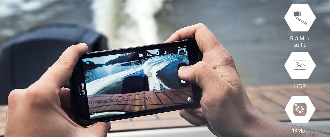 myPhone Hammer Blade aparat 13 mpix HDR