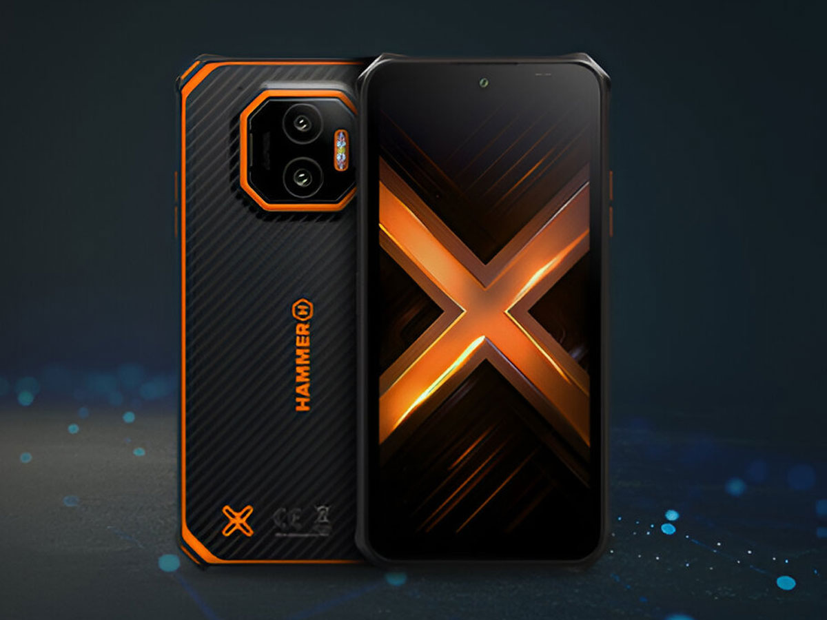 myPhone Hammer Energy X2 5G przód i tył telefonu
