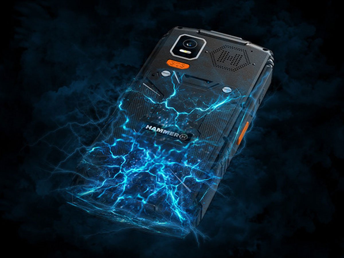 Telefon myPhone Hammer Horizon LTE pojemna bateria