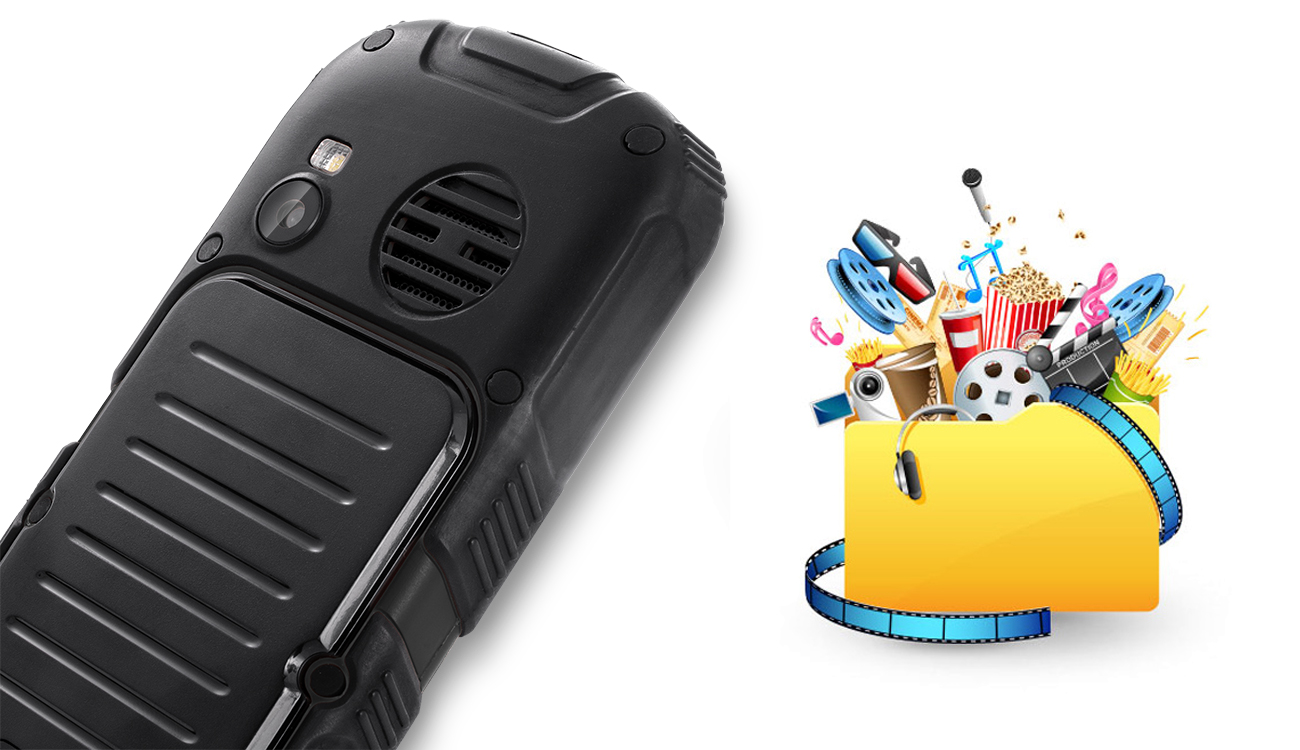 myPhone HAMMER 2 radio fm bluetooth latarka