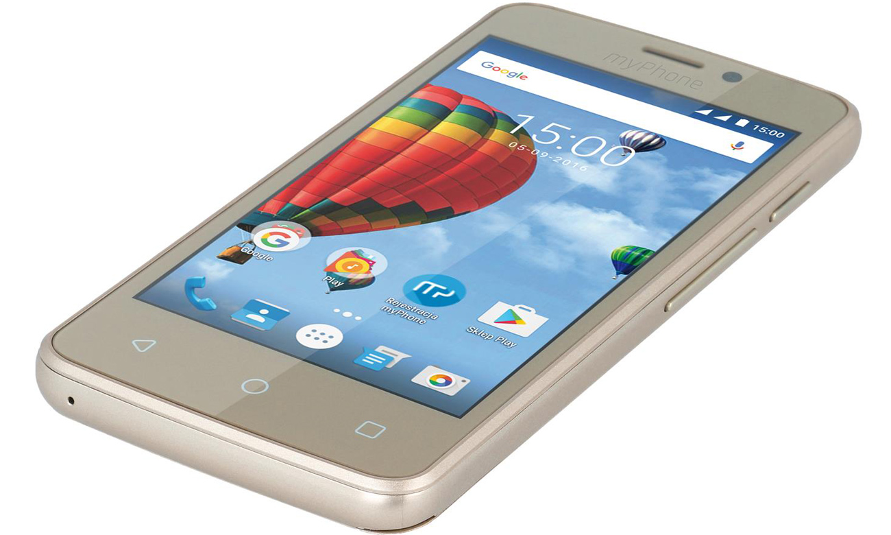 Pocket Dual SIM złoty