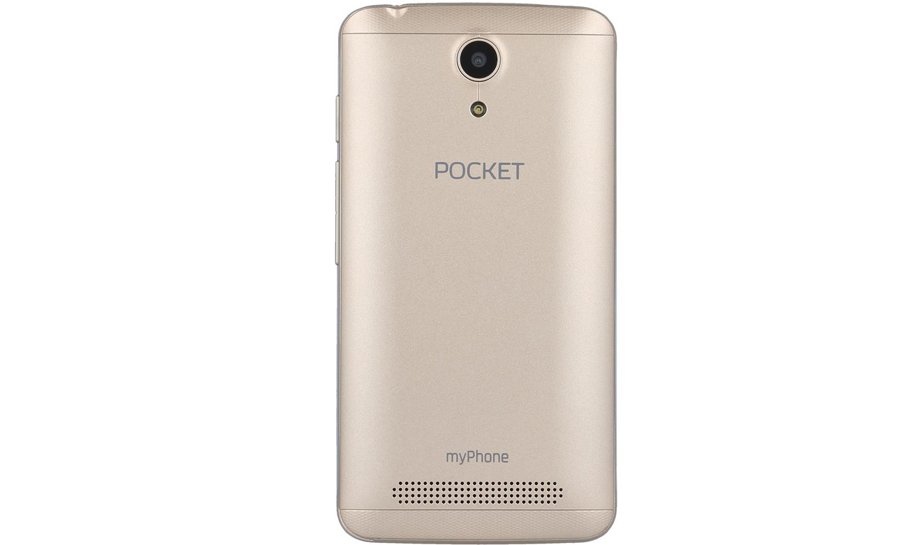 Pocket Dual SIM złoty