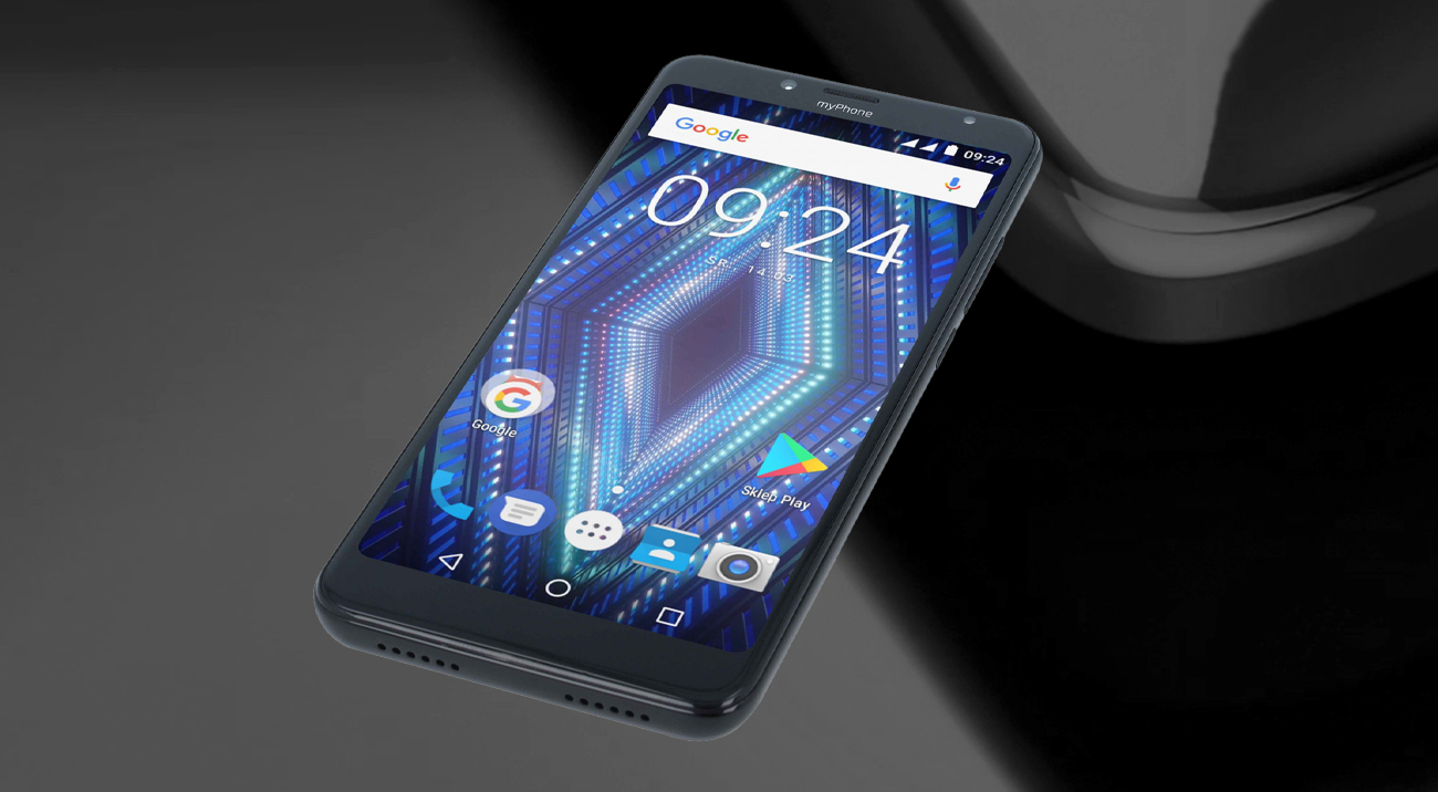 myPhone Prime 18x9 smukły kompaktowy piękny