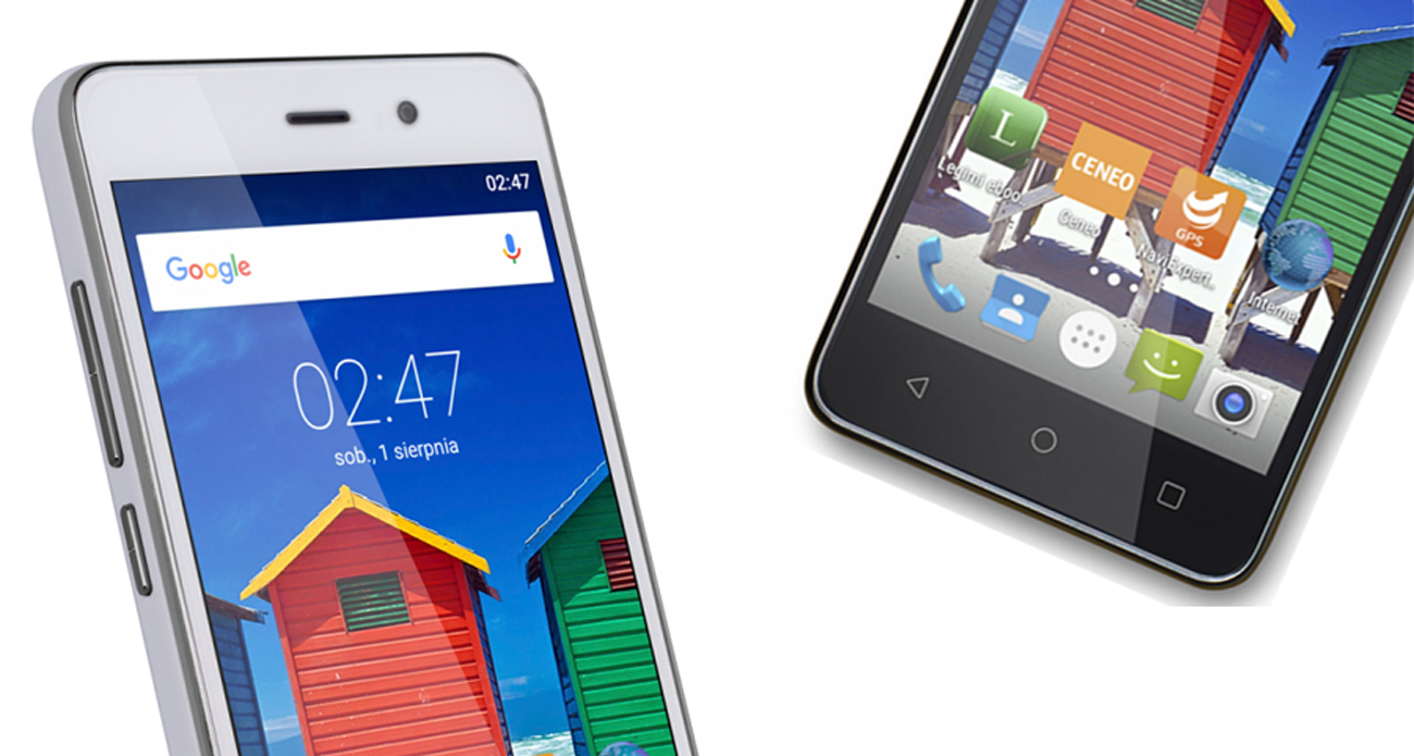 biały smartfon myPhone Q-Smart LTE