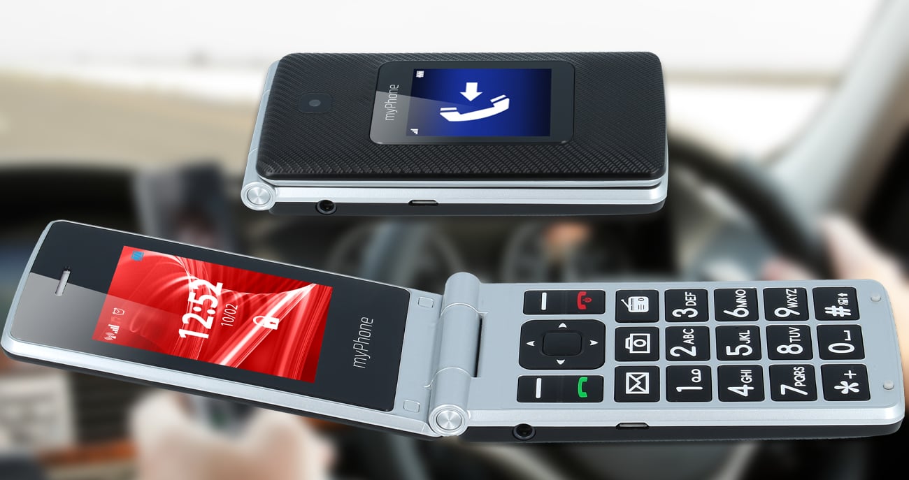 myPhone Rumba dwa kolorowe ekrany