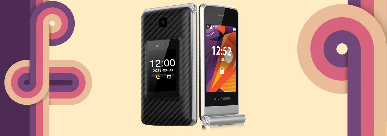 Telefon z klapką myPhone Tango LTE+