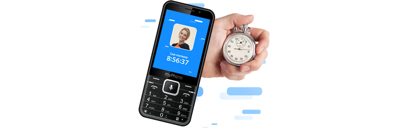 myPhone Up Smart czas rozmów