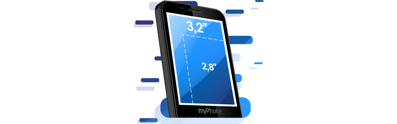 myPhone Up Smart ekran 3,2-cale