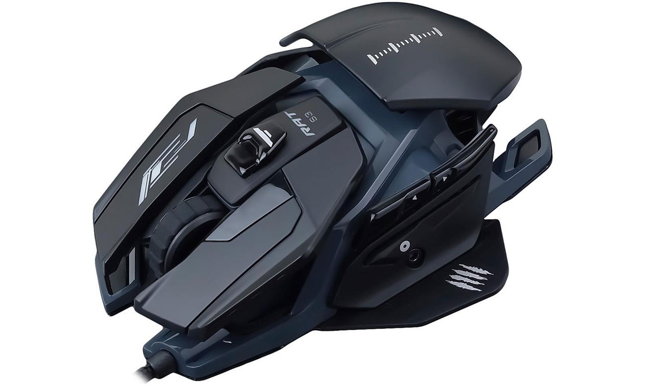Gehäuse und verstellbare Handballenauflage von Mad Catz R.A.T.PRO S3