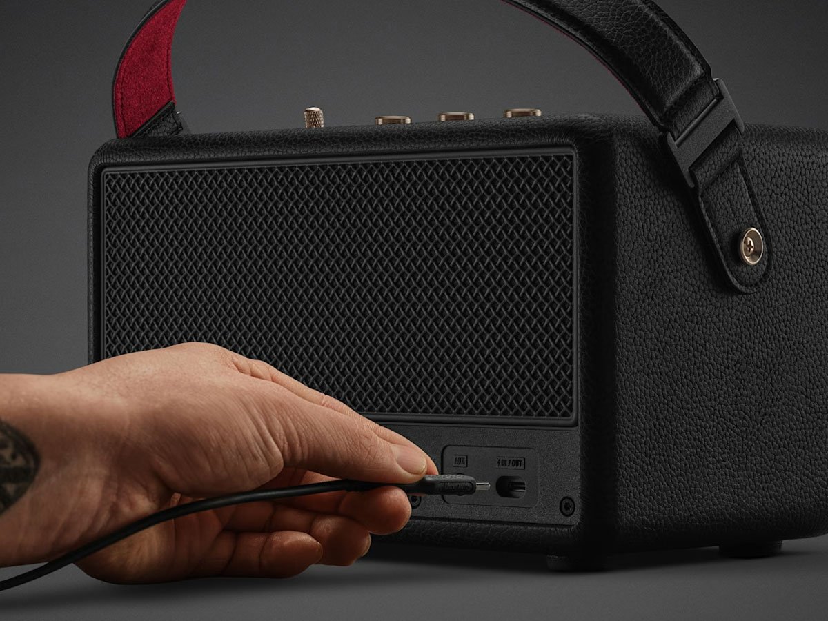 Marshall Kilburn III Czarno -miedziny widok z tyłu