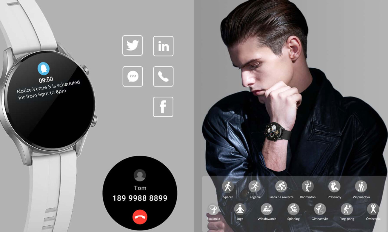 Maxcom FW54 tryby sportowe