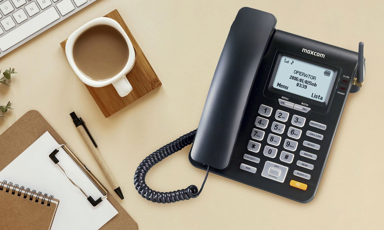 Maxcom MM 28D telefon stacjonarny
