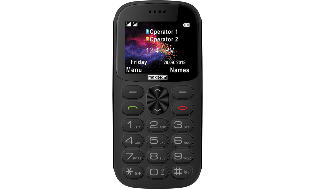 Maxcom MM 471 wyświetlacz i klawiatura