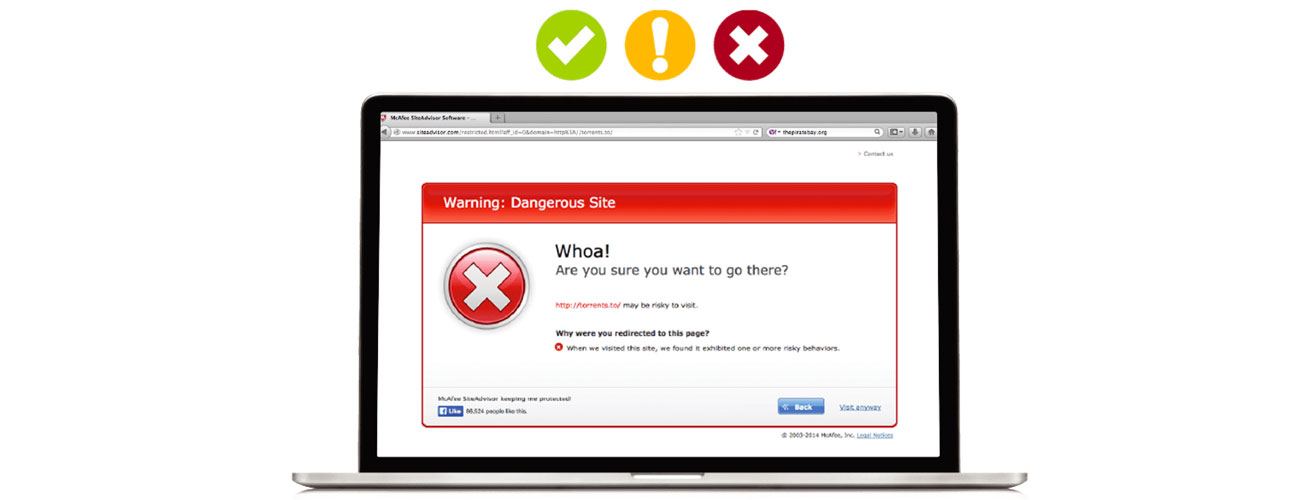 McAfee Internet Security 2018 Bezpieczne wyszukiwanie