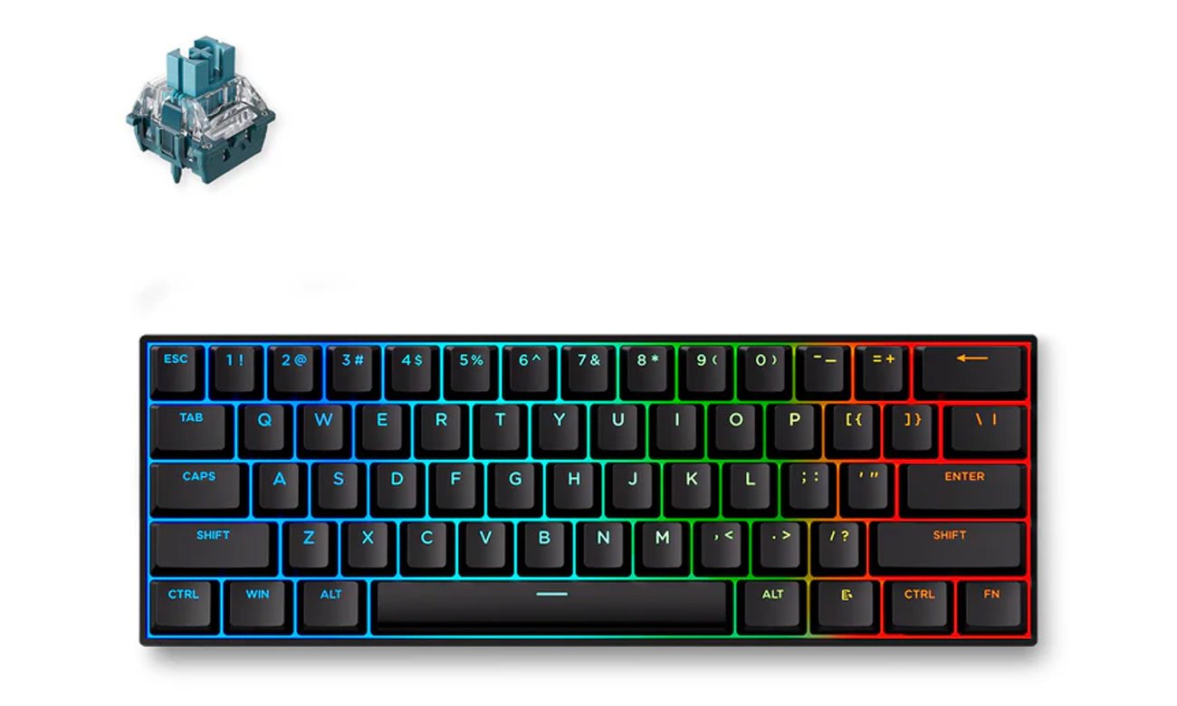 Klawiatura gamingowa MCHOSE Ace60-6A