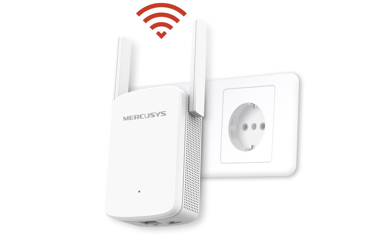 Access Point Mercusys ME30 podłączony do gniazdka